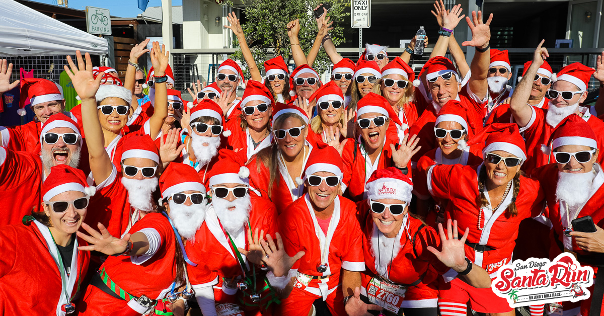 San Diego Santa Run December 14, 2025