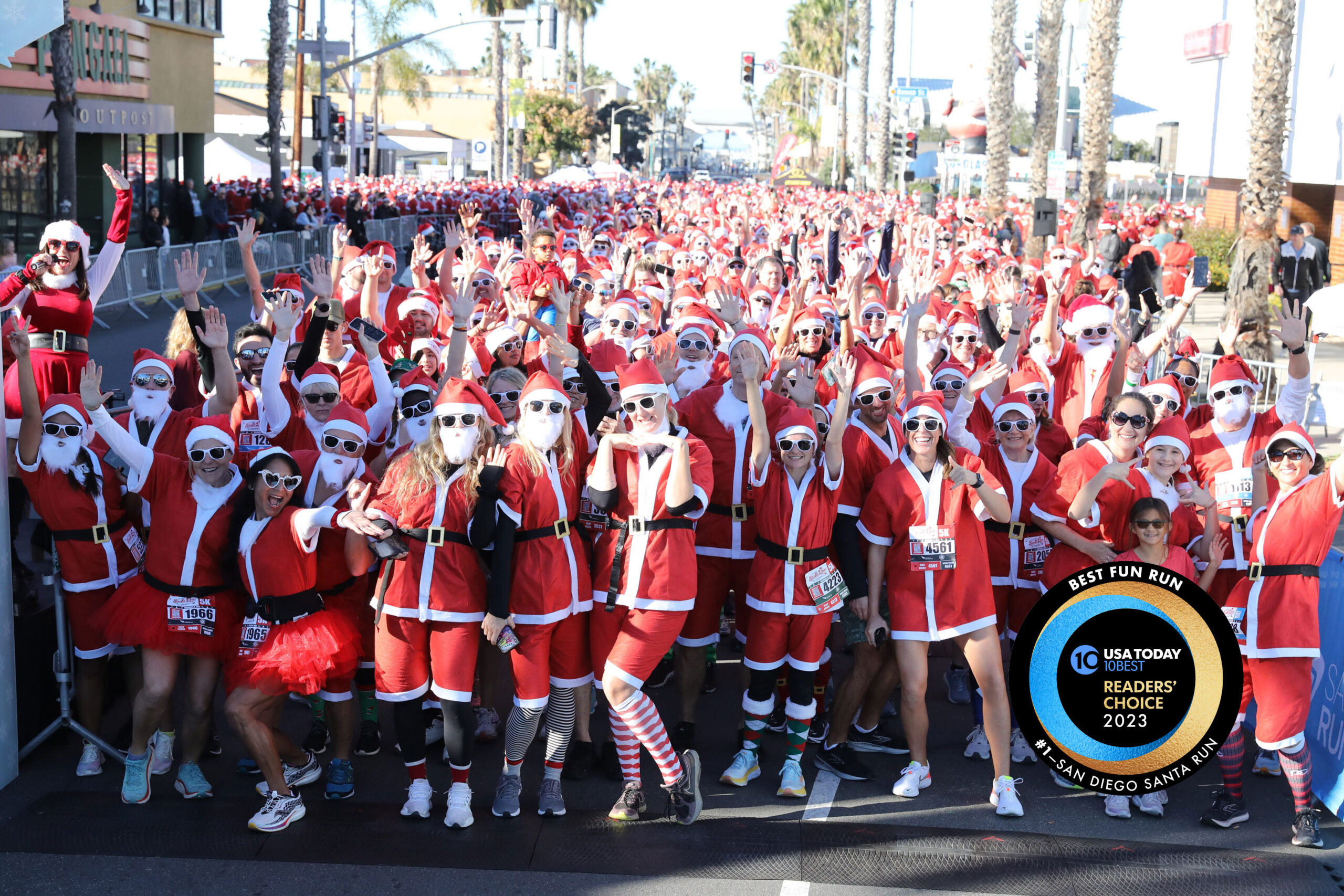 San Diego Santa Run