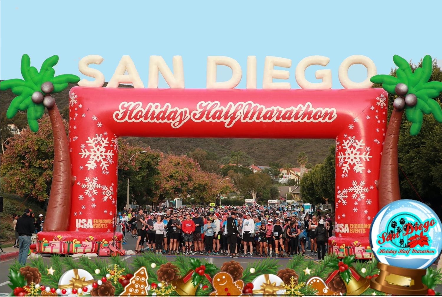 San Diego Holiday Half Marathon December 14, 2024