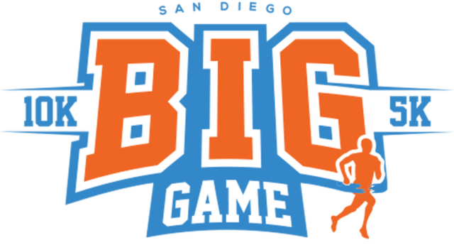 San Diego Running Co Big Game 5K Run Logo