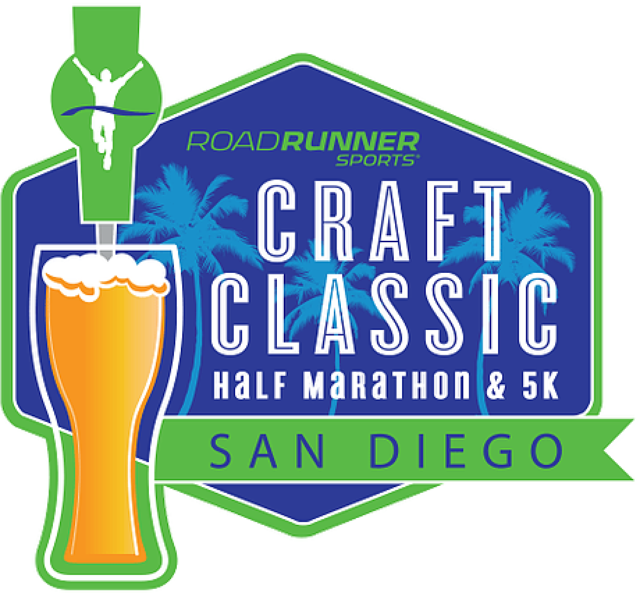 San Diego Running Co Craft Classic Half Marathon and 5K Logo.